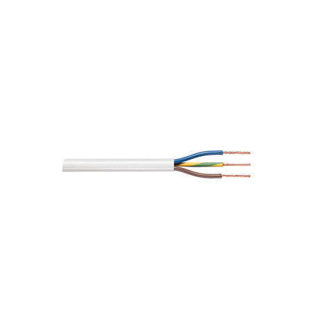 CABLE MANGUERA REDONDA BLANCA 3x1.5 (100mts)
