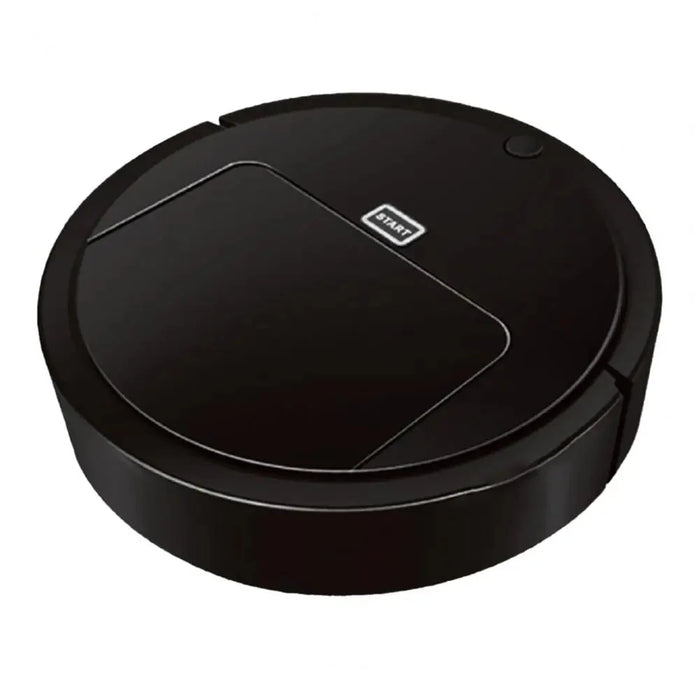 Petit robot de nettoyage de sol à piles AA, 23 cm, noir