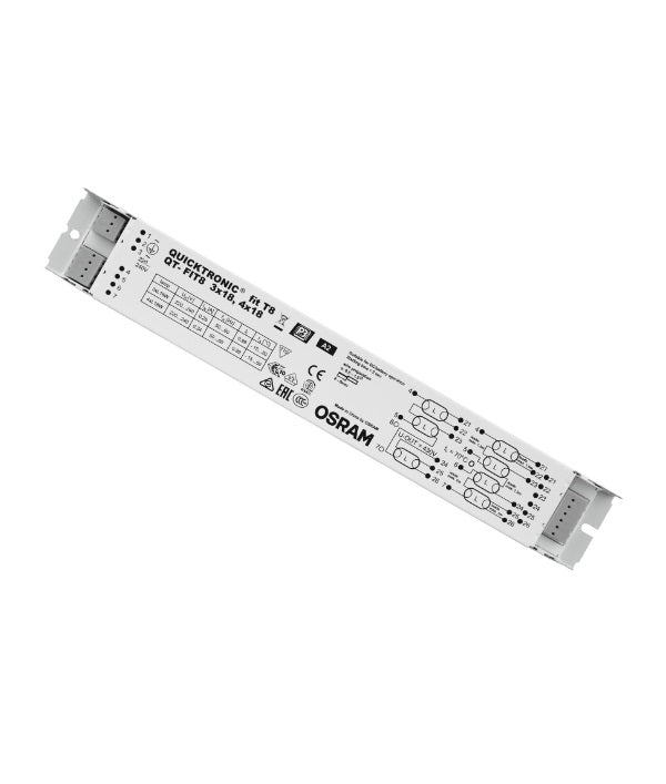BALASTO 3-4x18w QTP8 " FIT " (280x40x28mm)