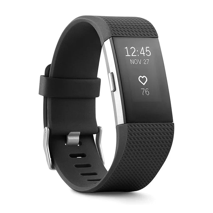 Bracelet d'activité Fitbit Charge 2 avec capteur cardiaque PurePulse et écran OLED
