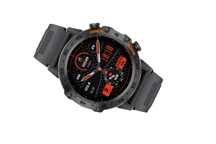 Montre connectée homme LIGE 1,39 pouce avec appels Bluetooth et modes sport