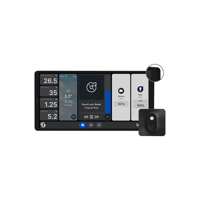 Shelly Wall Display X2 Negra + BLU H&T