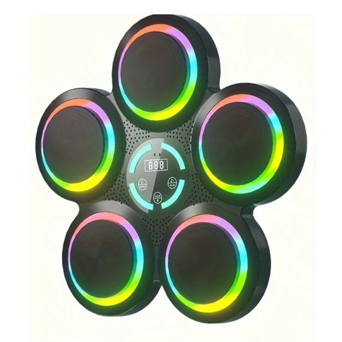 40 × 41 cm Wall-Mounted Music Boxing Pad with Gloves and USB Battery