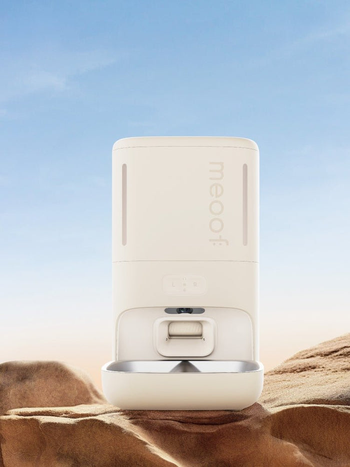 Distributeur automatique de nourriture connecté pour animaux, option caméra 1080p, deux compartiments