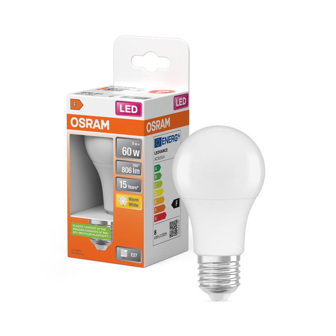 STANDARD LED 8,5w " 827 " OSRAM *