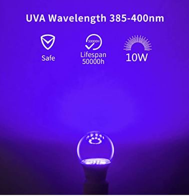 STANDARD LUZ NEGRA LED 10w