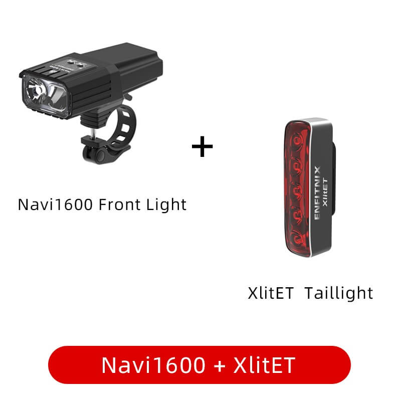 Luce anteriore intelligente per bicicletta Enfitnix navi1600