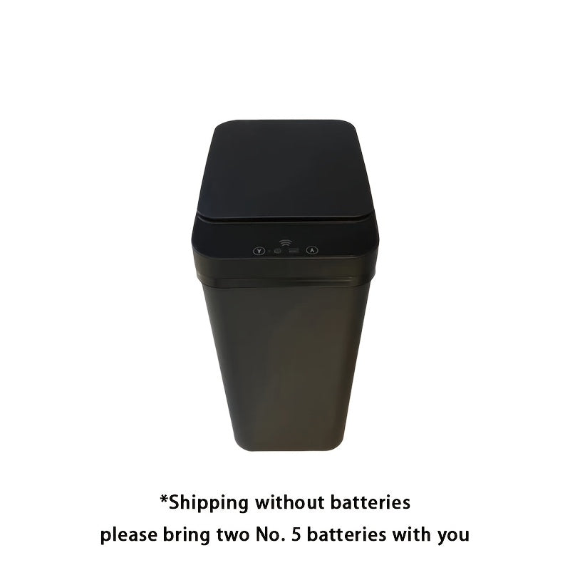 Automatic rubbish bin with smart sensor
