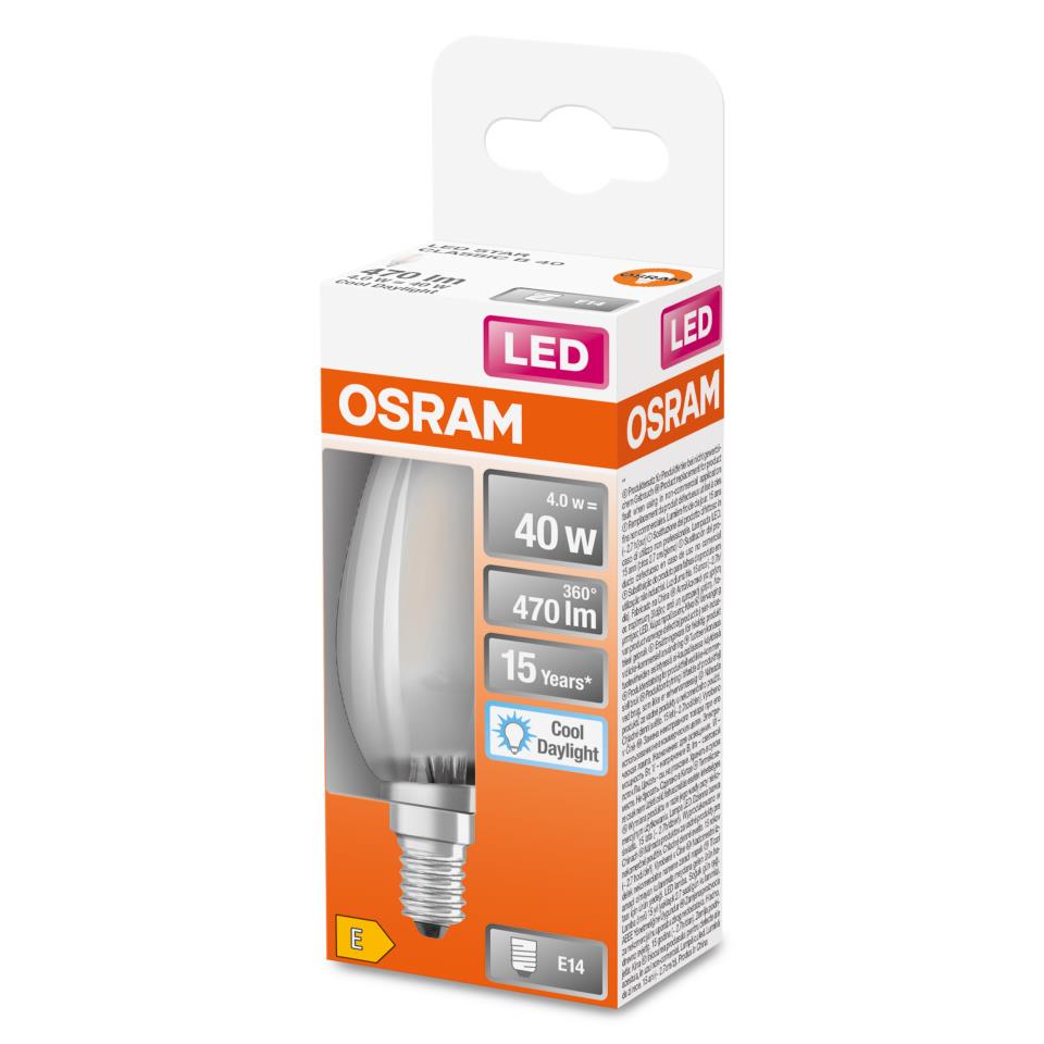 VELA LED OSRAM STAR MATE 4w E-14 865 *
