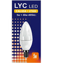 VELA LED 5w E-14 2700K BLUE LINE *