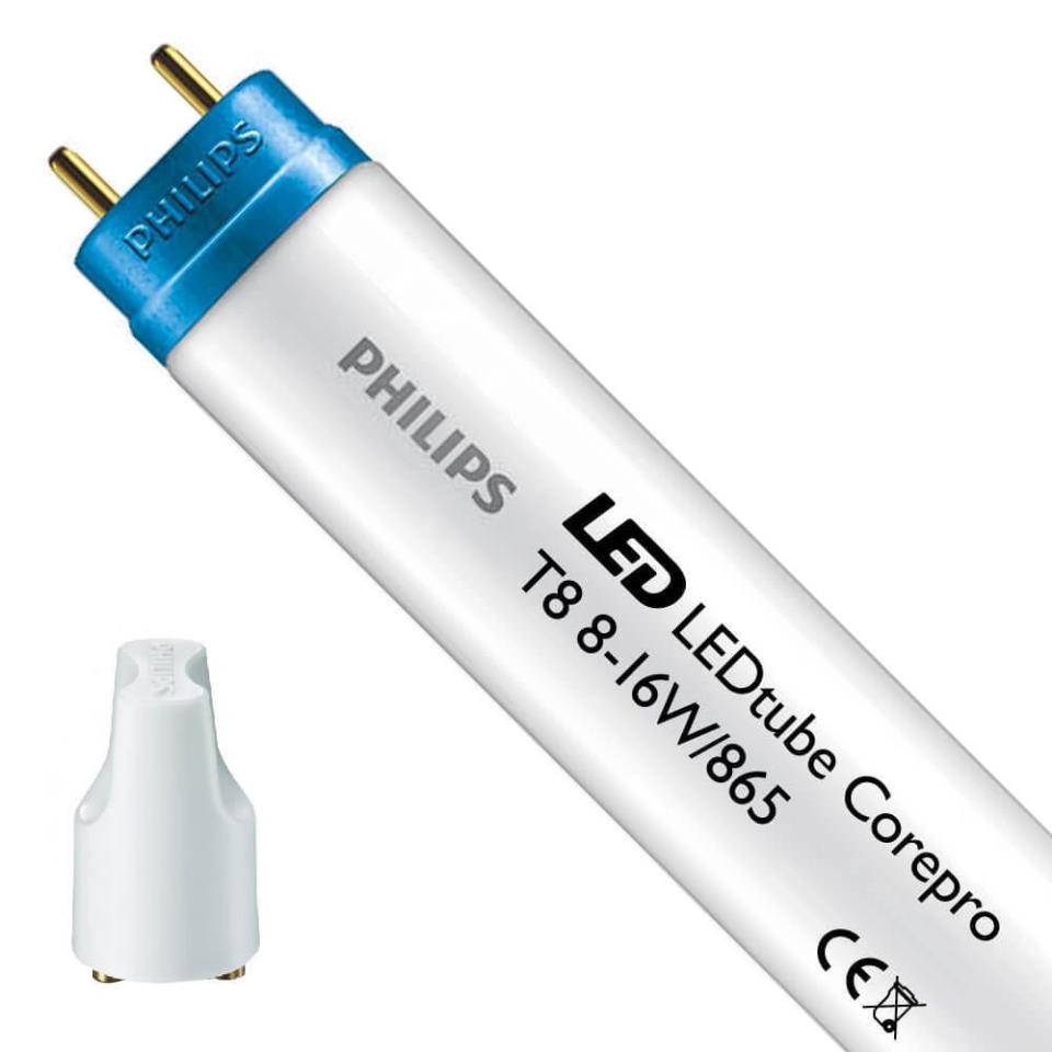 TUBO LED 60cm 8w 865 (800lm) PHILIPS CORE*