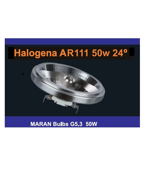 HALOSPOT 111 50w 12v 24º MARAN BULBS