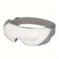Rechargeable smart eye massager with roller and 1,200 mAh battery