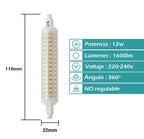 LINEAL LED 118mm 12w 2700K LYC LED *