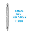 HALOGENA LINEAL ECO 80w 118mm Casquillo R7s