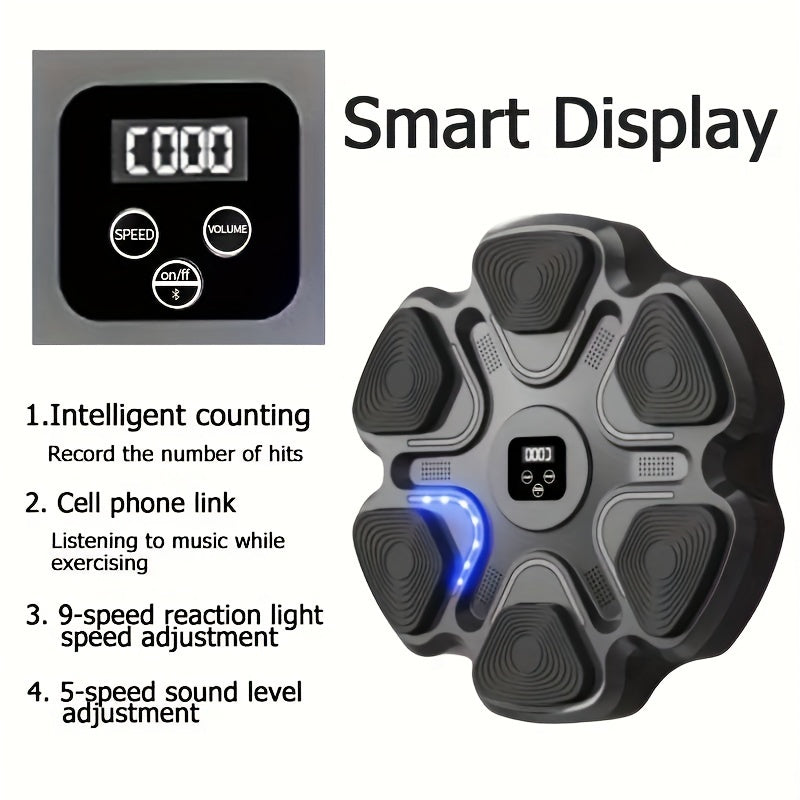 Wall-Mounted Smart Music Boxing Trainer-2
