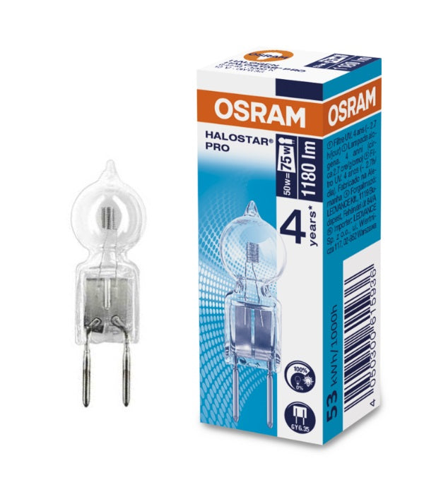 2 PIN ECO 50w 12v 6y6,35 64440 IRC OSRAM