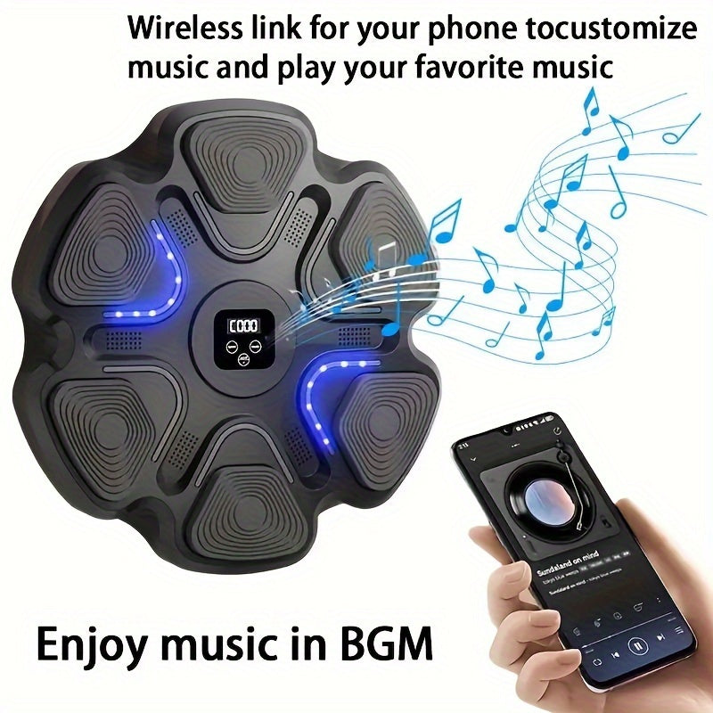 Wall-Mounted Smart Music Boxing Trainer-4