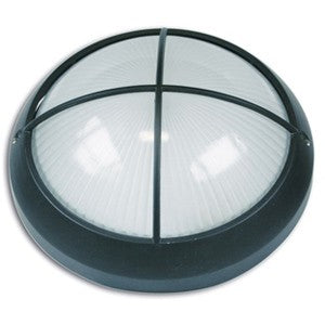 APLIQUE REDONDO NEGRO IP44