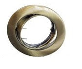 ARO BASCULANTE CUERO - ORO VIEJO (70mm x 90mm)