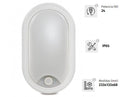 APLIQUE LED OVAL 24W 4000K C/SENSOR PRESENCIA *