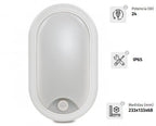 APLIQUE LED OVAL 24W 4000K C/SENSOR PRESENCIA *