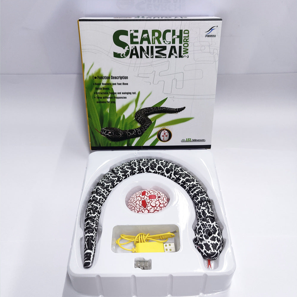 Giocattolo automatico a serpente con sensore per animali domestici
