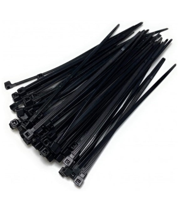 BRIDA NYLON NEGRA 4.8mm x 350mm (bolsa 100 uds.)
