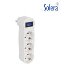 SOLERA V1302 ADAPTADOR TRIPLE ENCHUFE C/INT.