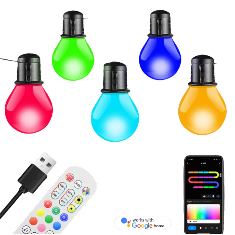 Älykkäät Wi-Fi-LED-valosarjat