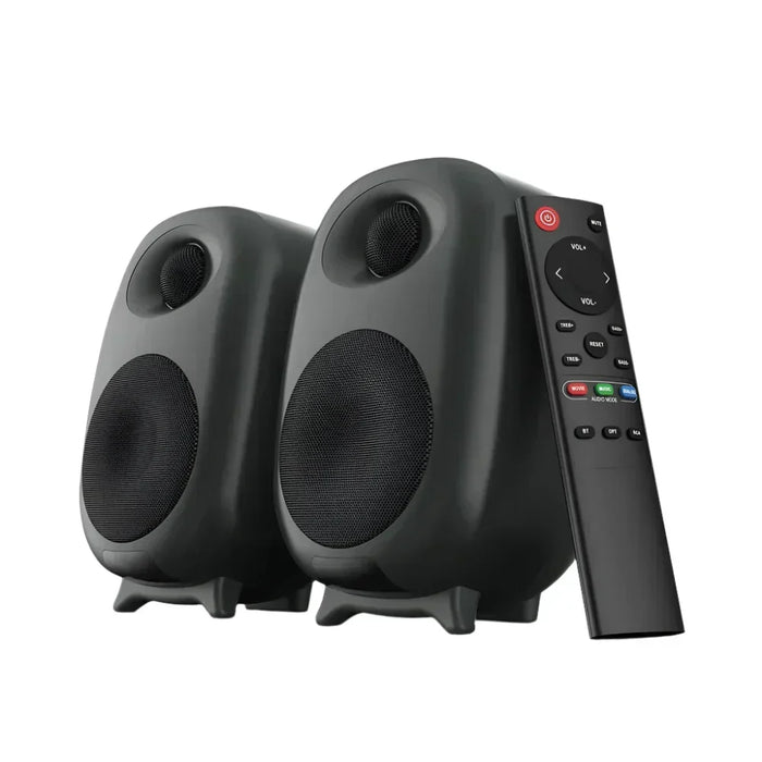 Black 60 W Bluetooth soundbar for PC and TV