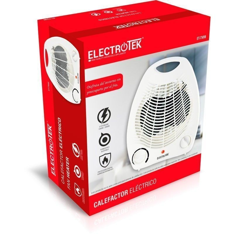 CALEFACTOR VERTICAL BLANCO 2000W