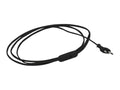 CABLE negro 2mts CLAVIJA + INTERRUPTOR