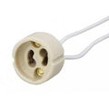 CASQUILLO HALOPAR 16 GU10 con cable de "" 50cm ""