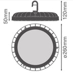 CAMPANA UFO LED 60w/80w/120w CCT OSRAM LEDVANCE *