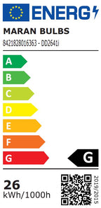 DULUX D 26W 827 MARAN BULBS 2 PIN  *