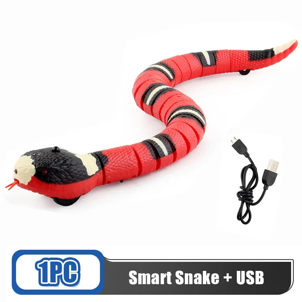 Giocattolo a forma di serpente intelligente, interattivo e ricaricabile