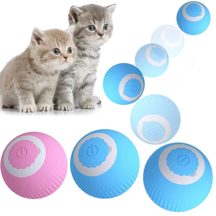 43 mm Smart Interactive Rolling Ball for Cats and Small Dogs, USB-C