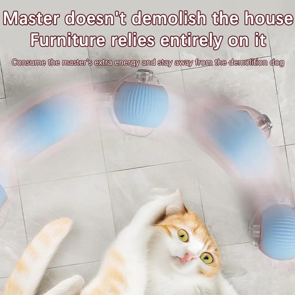 Interactive Smart Rolling Cat Ball Toy-2