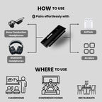 HearLink 3-in-1-Bluetooth-mikrofoni