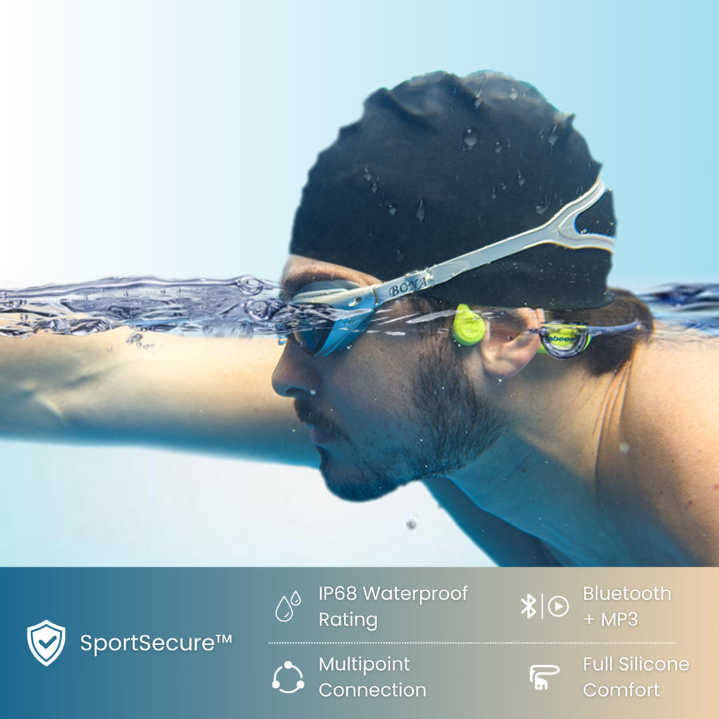 Cuffie a conduzione ossea per il nuoto Jabees 7Seven