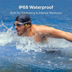 Cuffie a conduzione ossea per il nuoto Jabees 7Seven