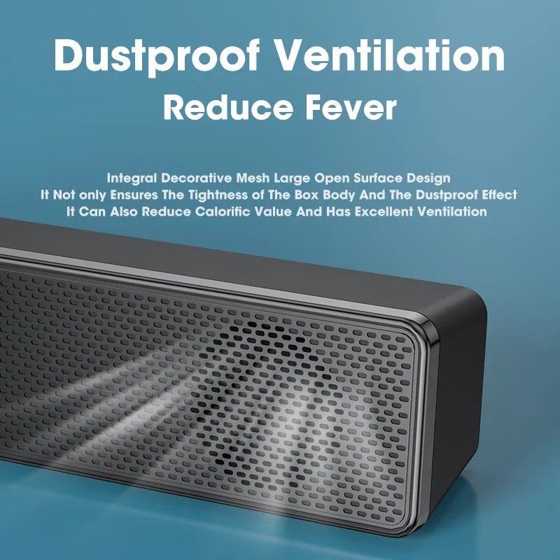 Wired PC soundbar