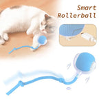 Balle-jouet intelligente pour chats, rechargeable