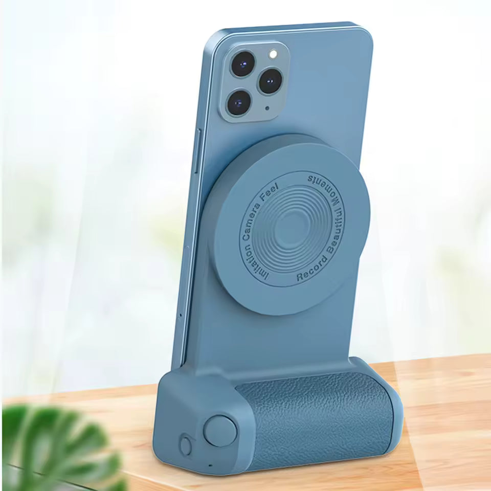 Innovagizmo SnapGrip BBC-8: Grip Magnético Profesional con Obturador Bluetooth