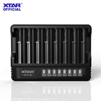 XTAR MX8 smart battery charger
