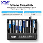 XTAR MX8 smart battery charger