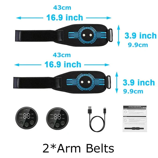 Smart EMS Arm Muscle Trainer Blue-1