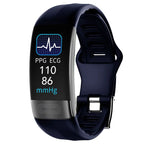 Smart Wristband Fitness Tracke Blue-0