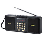Portable FM Radio Bluetooth Speaker Black-0